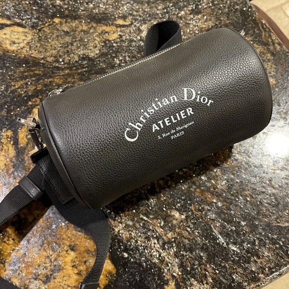 Dior x Kim Jones Black Roller Bag - Picture 2 of 12